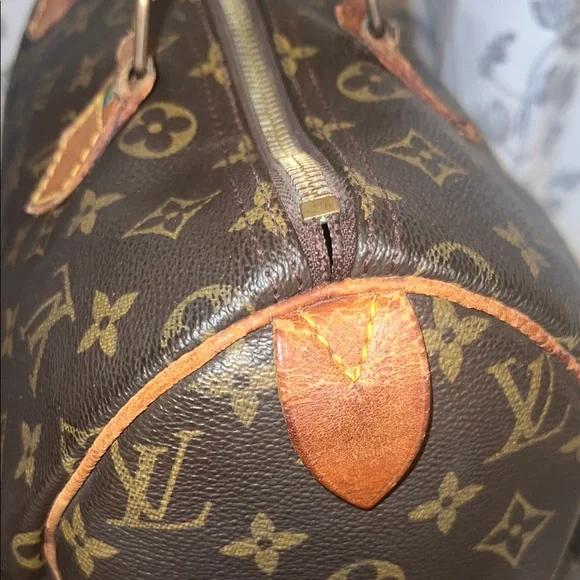 Vintage LV Monogram Speedy 30 - Picture 10 of 16